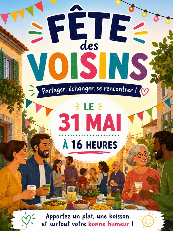 Loisirs Fête voisins