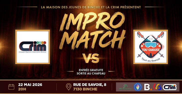 Spectacles Impro Match : Crim Tou Chouss