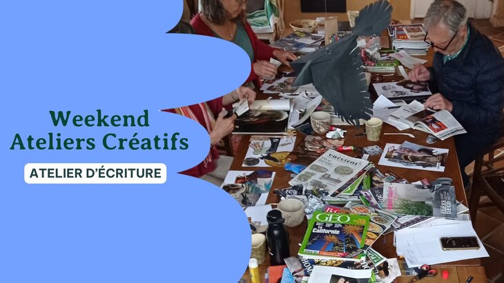 Stages,cours Weekend Ateliers créatif : écriture