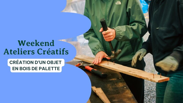 Stages,cours Weekend Ateliers créatif : objet palette