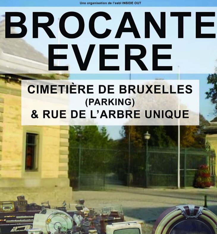  Brocante - Parvis Cimetière Bruxelles