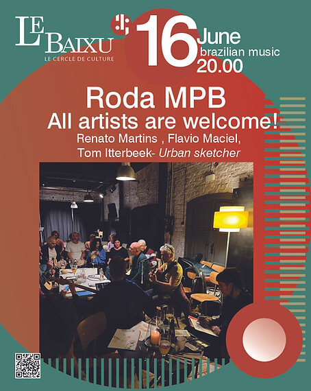 Soirées Roda musique brésilienne + soirée dessins