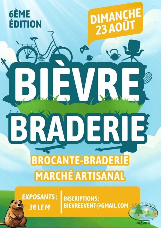  Brocante - Marché artisanal - Braderie Bièvre