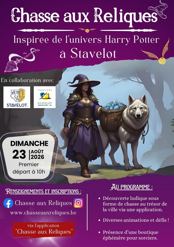 Loisirs Jeux piste : Chasse Reliques