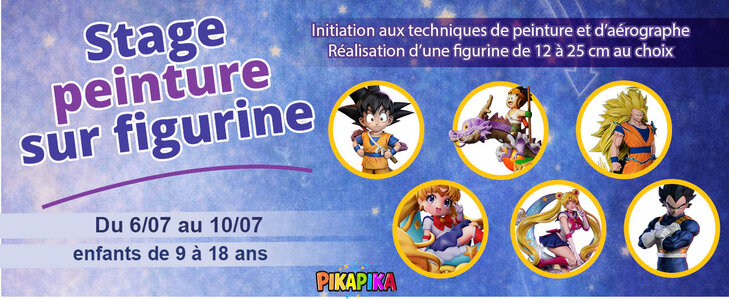 Stages,cours Peinture figurine