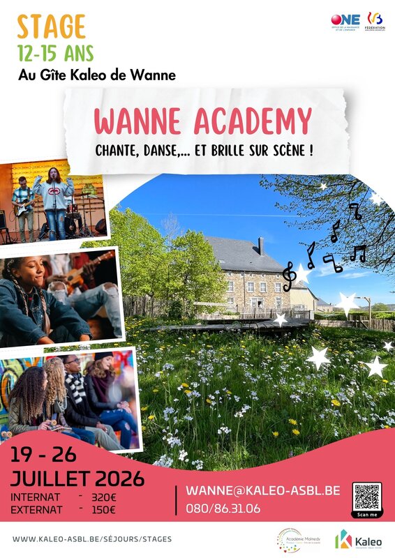 Stages,cours Stage  Wanne Academy 