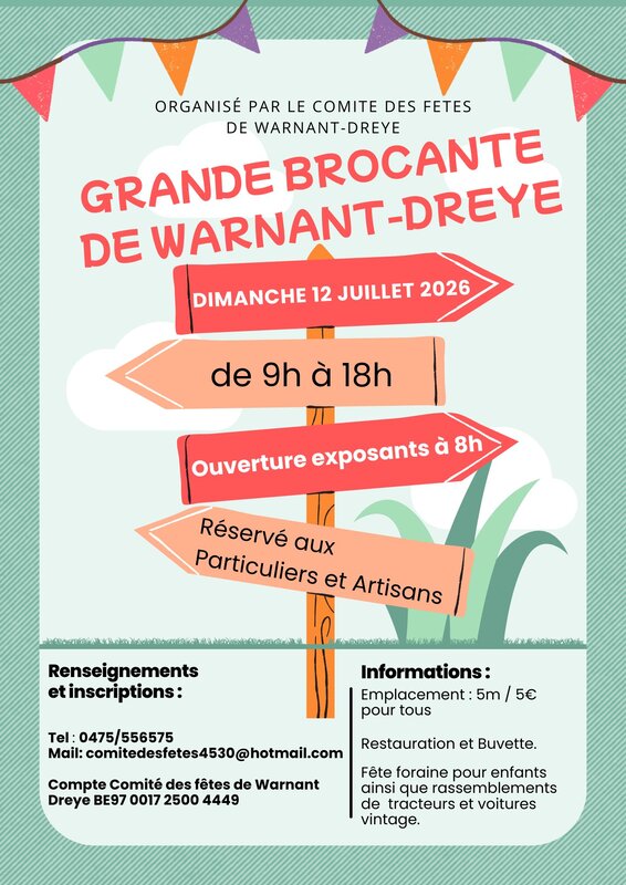  Brocante Warnant-Dreye