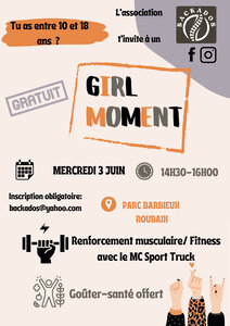Soirées GIRL MOMENT sport-santé PARC BARBIEUX
