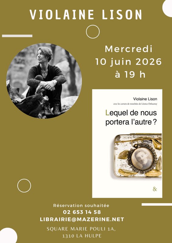 Conférences Rencontre-dédicace avec Violaine Lison 19h