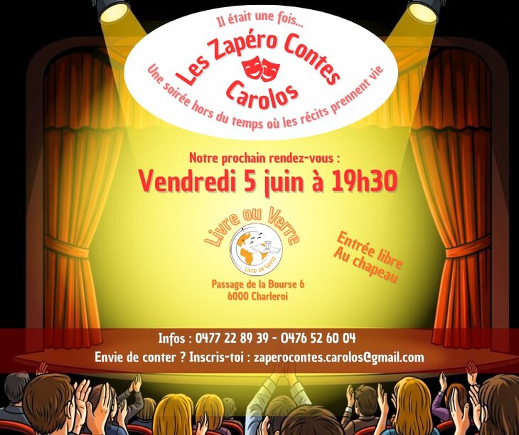 Spectacles Les Zapéro Contes Carolos : L art raconter, plaisir se rencontrer.