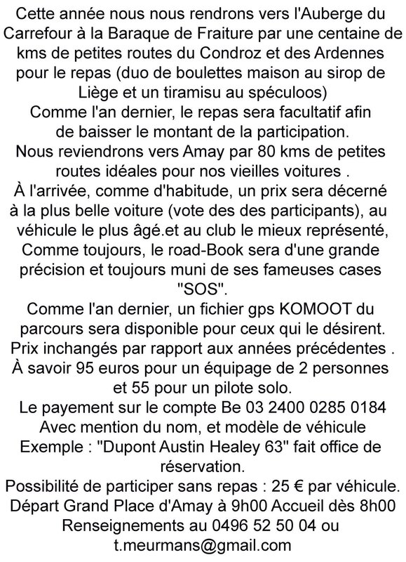 Loisirs Balade pour véhicules ancêtres #5
