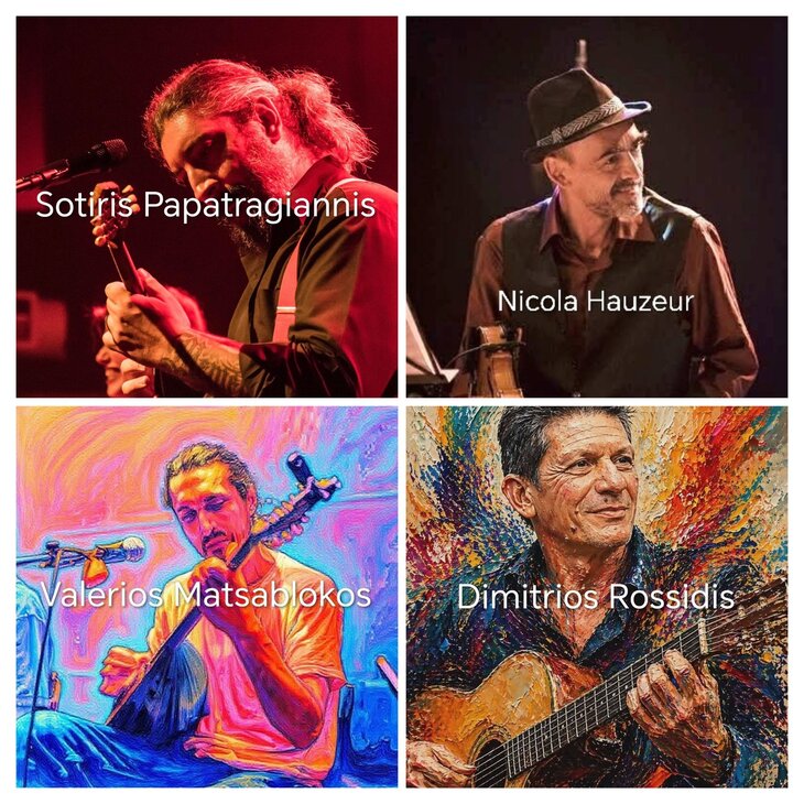 Concerts Sotiris Papatragiannis Quartet: Smyrna & Rebetiko