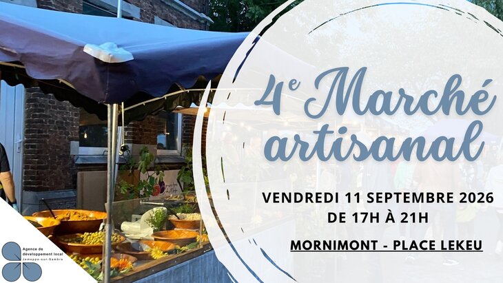 Loisirs 4ème Marché artisanal Mornimont