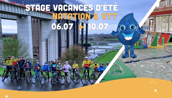 Stages,cours Stage d été Natation & Vtt