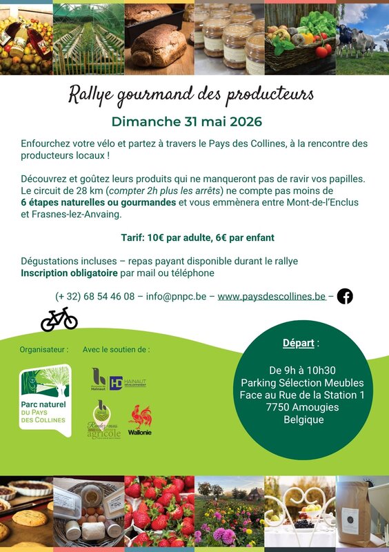 Excursions, séjours Rallye gourmand vélo producteurs