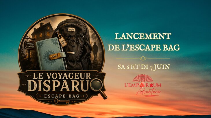 Loisirs Week-end lancement l escape  Le voyageur disparu 