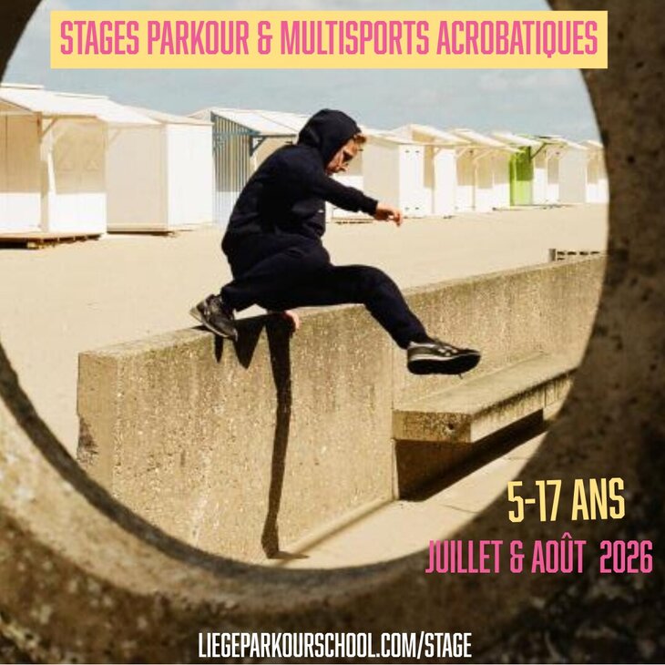 Stages,cours Stage Parkour (Yamakasi) & multisports acrobatiques