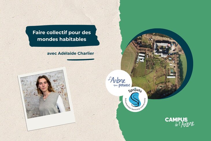 Conférences Faire collectif pour mondes habitables avec Adélaïde Charlier