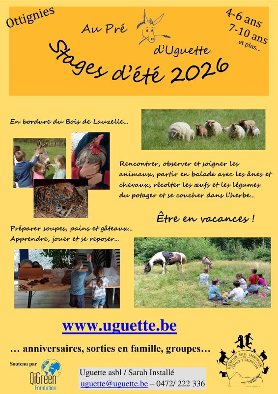 Stages,cours Stage la ferme d animation Pré d Uguette