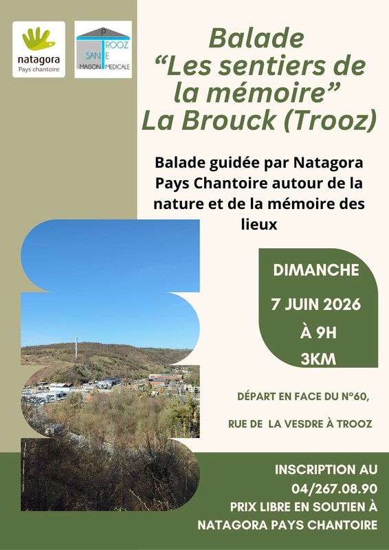 Loisirs Balade  Les Sentiers la Mémoire  Brouck