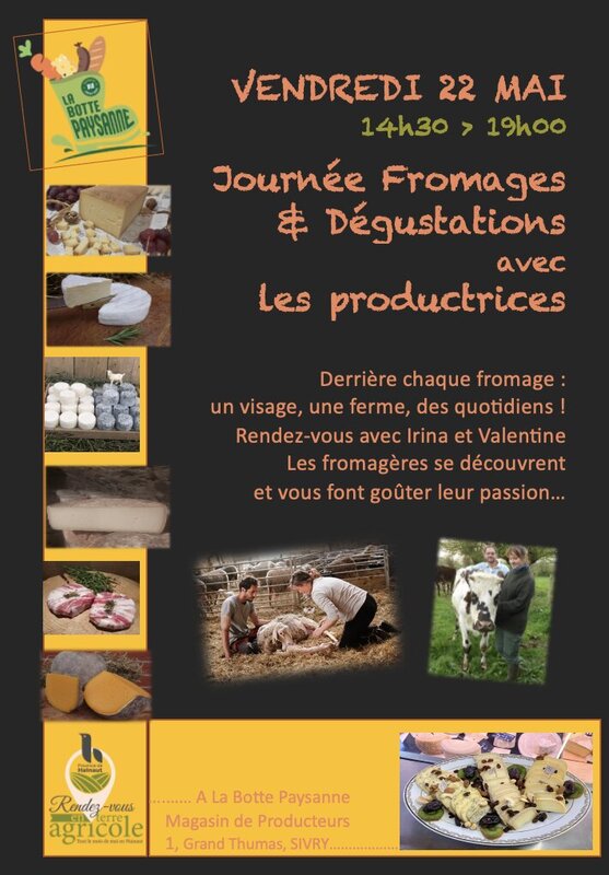 Loisirs Journée Passion Fromages & Dégustations avec fromagères