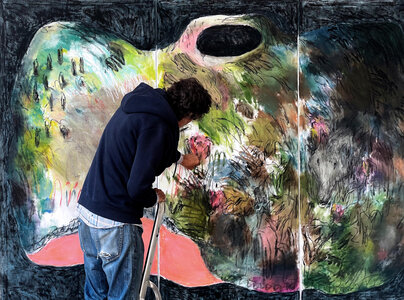 Expositions Exposition Remue-Ménines, Christophe Boulanger - Peinture