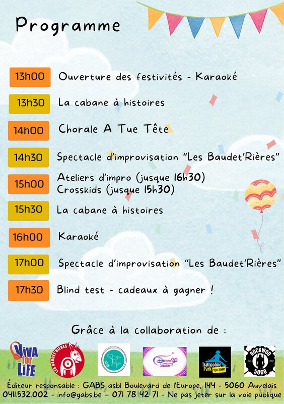 Loisirs Journée Familles