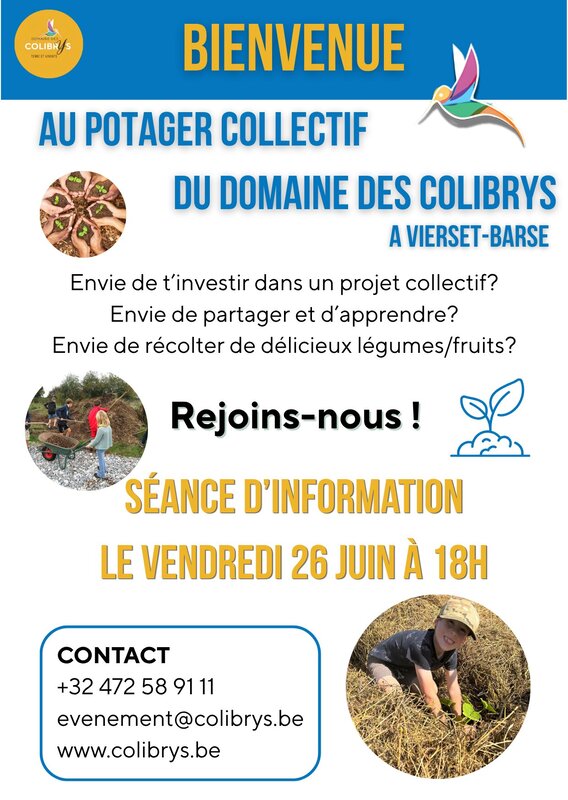 Conférences Séance d’info Potager Collectif