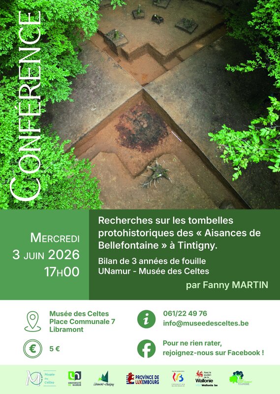 Conférences Conférence - Recherche les tombelles protohistoriques Tintigny