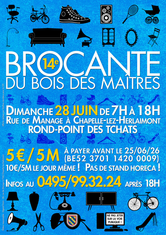  14e brocante Bois Maîtres