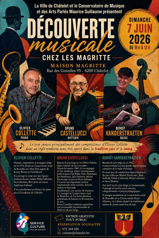 Concerts « Découverte musicale chez Magritte »