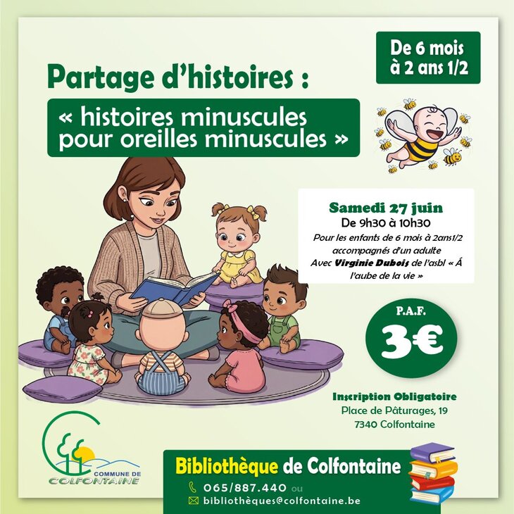 Spectacles Histoires minuscules pour oreilles minuscules