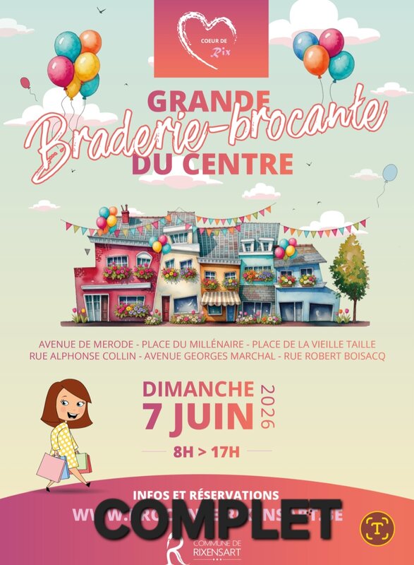  Brocante centre Rixensart
