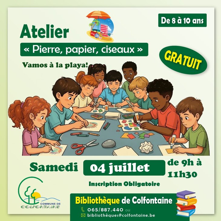 Spectacles Atelier Pierre, papier, ciseaux