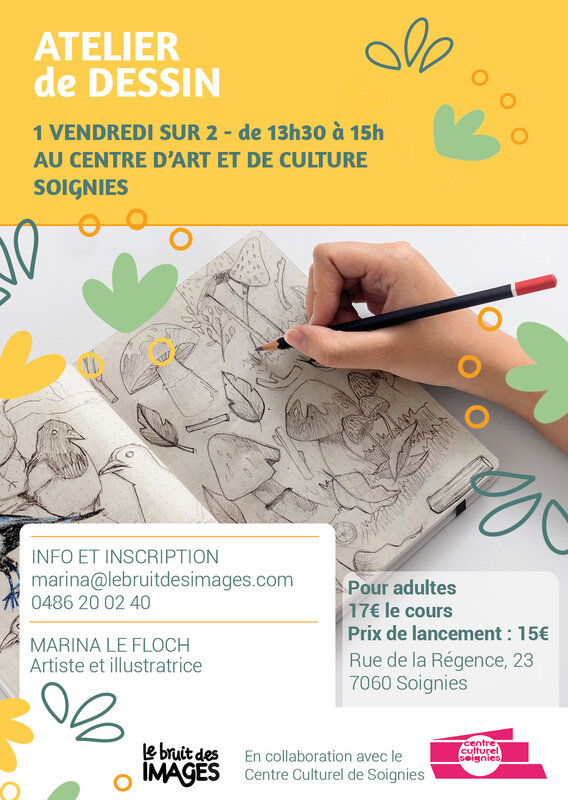 Stages,cours Cours dessin pour adultes