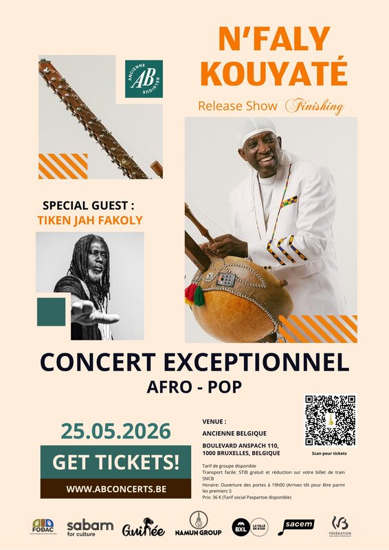 Concerts Africa celebration N Faly Kouyaté Tiken Fakoly