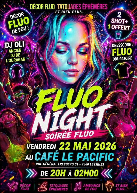 Soirées Fluo Night party