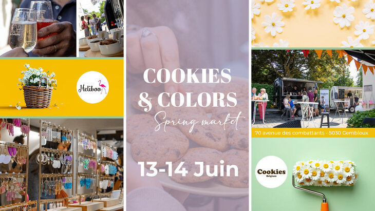 Loisirs Cookies & Colors - Spring market