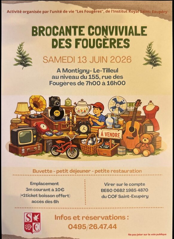  Brocante Conviviale Fougères