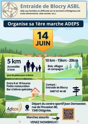 Loisirs 1ère marche Adeps