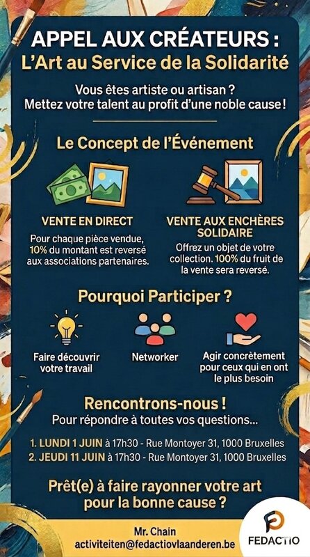 Expositions Appel artistes