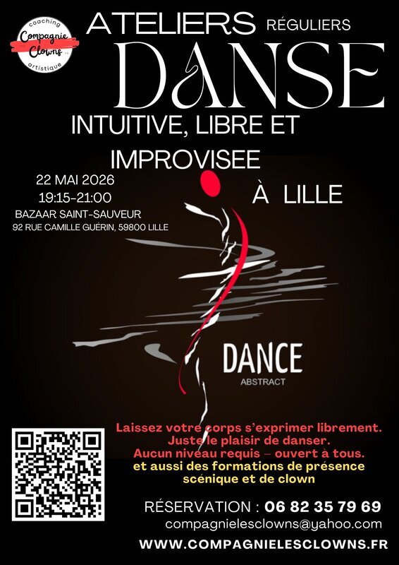Stages,cours Stage clown - Lille & Paris