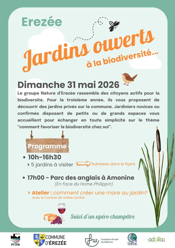 Conférences Journée : Jardins Ouverts édition