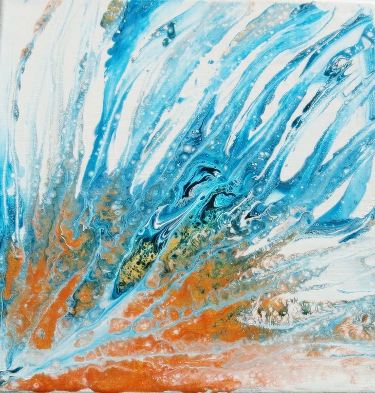 Stages,cours Stage peinture abstraite Fleurs abstraites