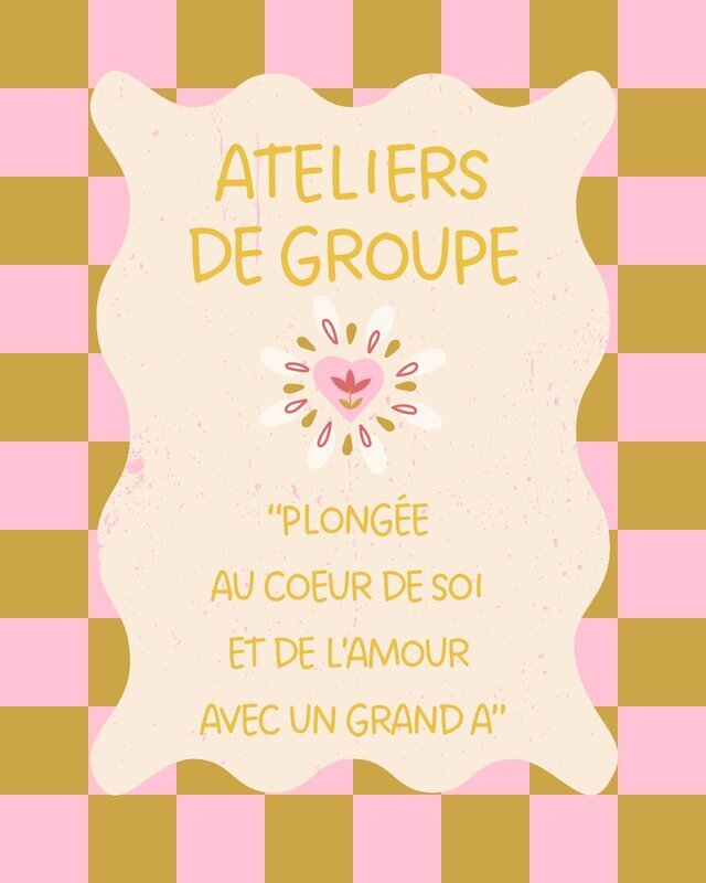 Conférences Ateliers groupe : Plongée coeur soi de l amour avec grand A