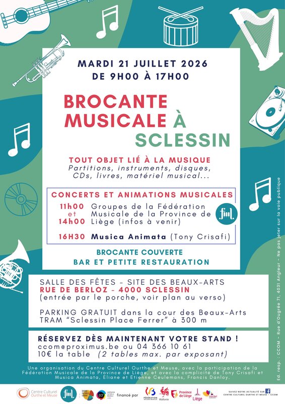  Brocante musicale Sclessin