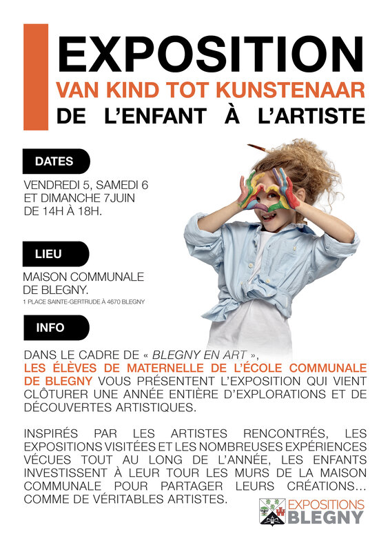 Expositions Van kind kunstenaar - l enfant l artiste