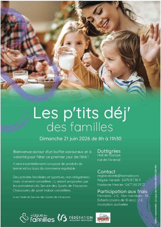 Loisirs Petit Déjeuner famille