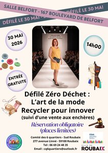 Conférences Défilé zéro déchet  l art la mode : recycler pour innover 