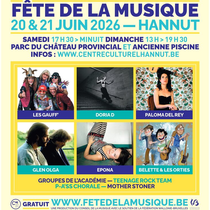 Concerts Fête la Musique Hannut